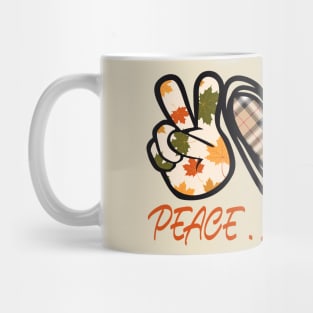 Peace Love Fall Mug